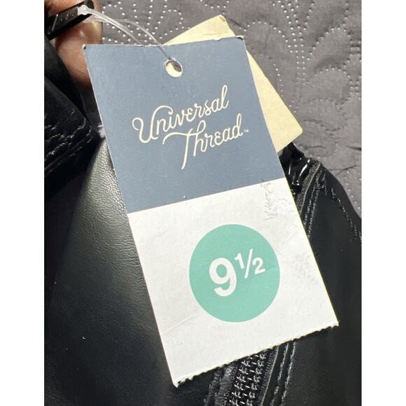 Universal Thread Black Aubree Ankle Boots NWT SZ 10, 9.5 &  9 Western Cowgirl - Picture 15 of 15